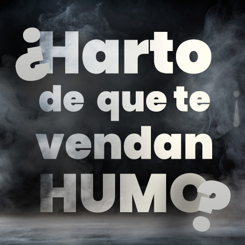 ¿Harto de humo?